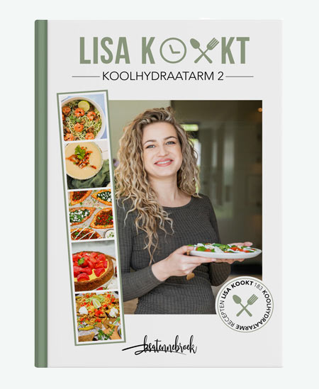 Koolhydraatarm kookboek Lisa kookt koolhydraatarm 2