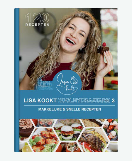 Koolhydraatarm receptenboek Lisa kookt koolhydraatarm 3