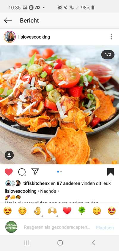  Gezonde nacho's