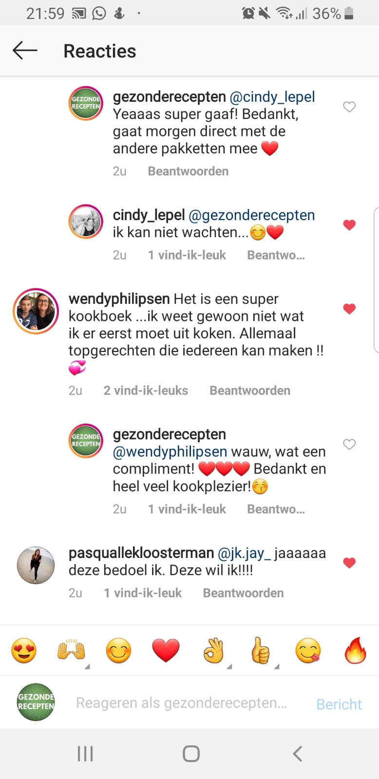 Reacties op Lisa kookt koolhydraatarm