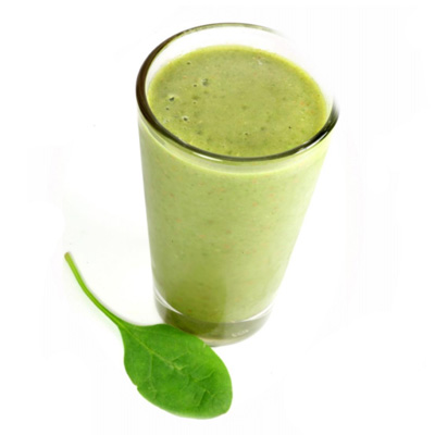 Courgette komkommer druiven smoothie