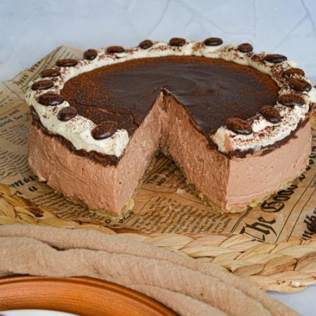 Cappuccino mousse taart