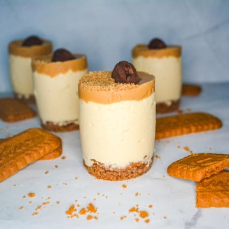Speculoos mousse taartjes